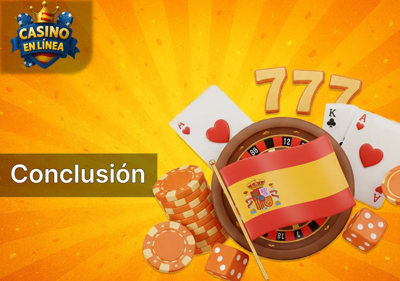 La conclusión ofrece una visión general de los nuevos casinos en línea.